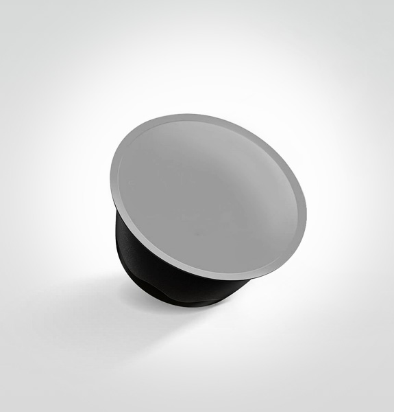 TOP LID FOR CAPS OF DEHYDRATED SOUPS, HIGH BARRIER, PEELABLE,  4@SPRESSO ALUTRPXDG®