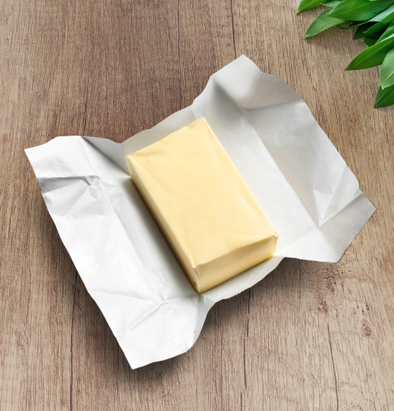 FILMS FOR BUTTER PACK. SINGLE-DUPLEX-TRIPLEX. HDPE-ALU/PP-ALU/PAPER-ALU/PAP/PE-COMPOSTABLE & RECYCLABLE. REMEMBER LAMINATION VIA ADHESIVES NO WAX